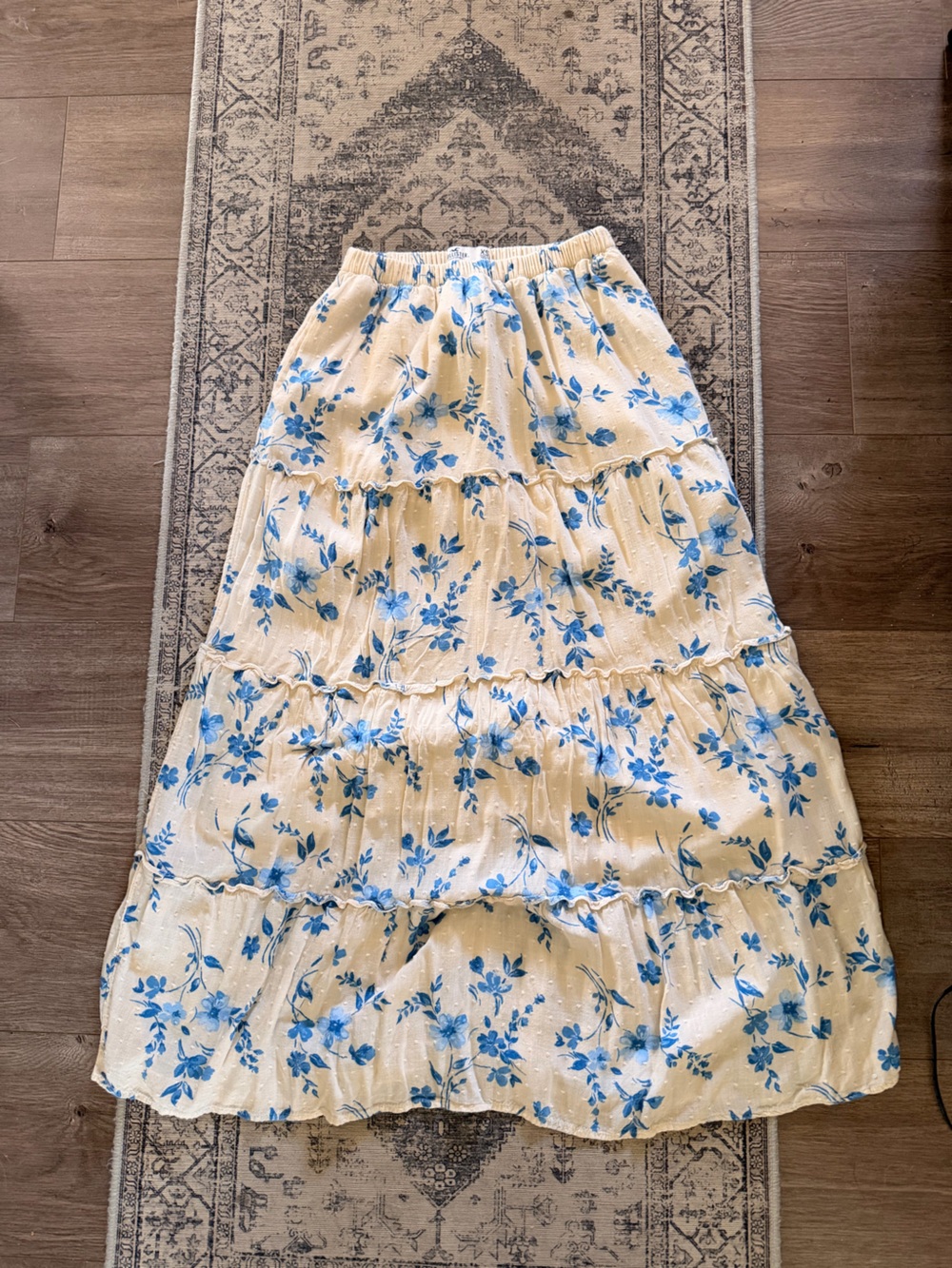 Hollister Tiered Maxi Skirt